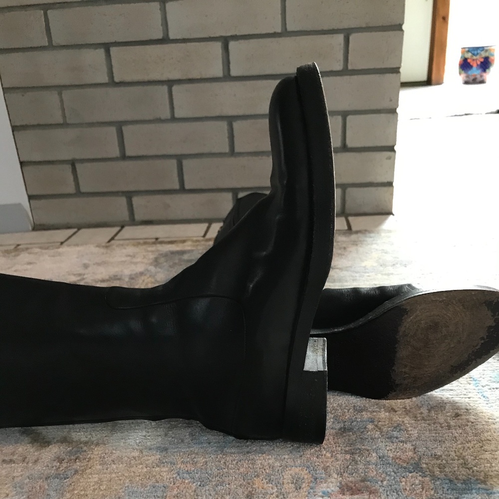 Gucci Equestrian Leather Riding Boots - Picture 4 of 4